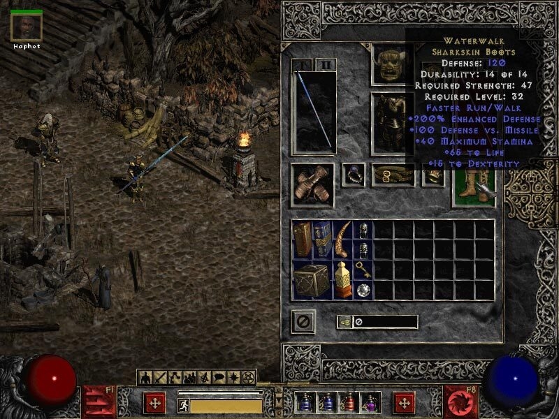 Скриншот из игры Diablo 2: Lord of Destruction под номером 4