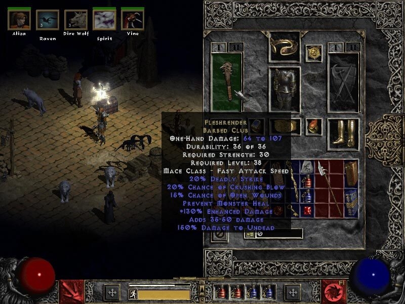 Скриншот из игры Diablo 2: Lord of Destruction под номером 5
