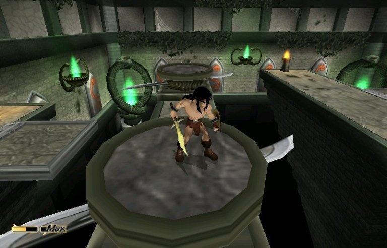 Скриншот из игры KAAN: Barbarian