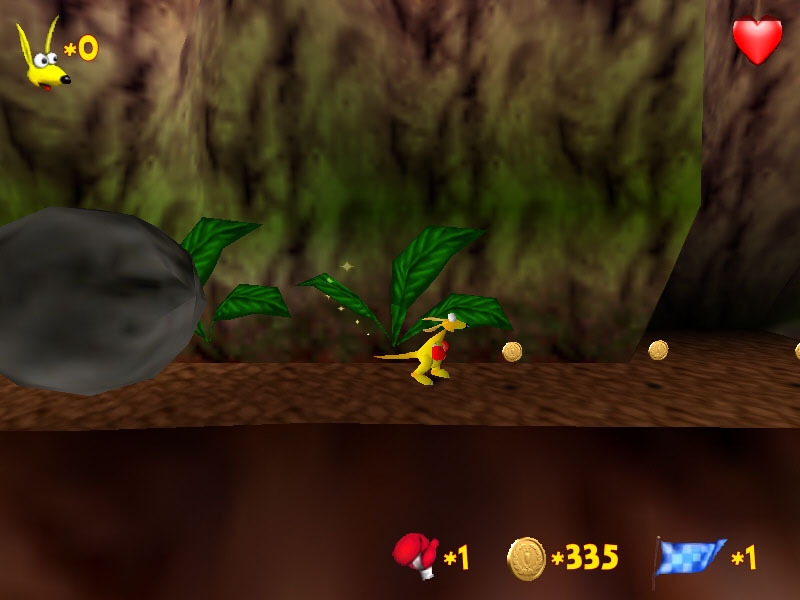 Скриншот из игры KAO the Kangaroo 3: Mystery of Volcano под номером 1