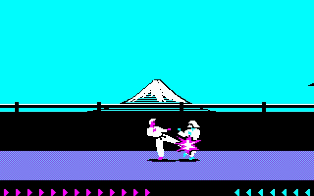 Скриншот из игры Karateka под номером 1