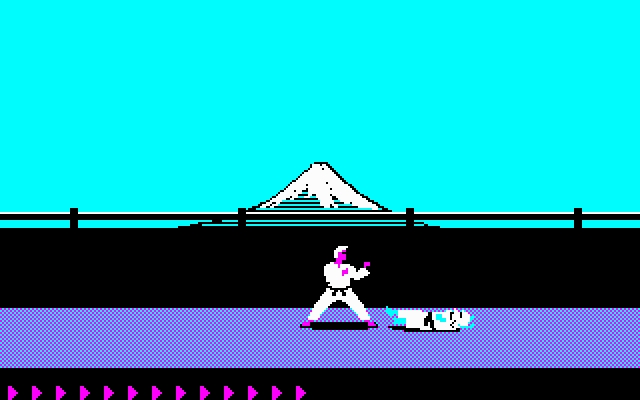 Скриншот из игры Karateka под номером 7