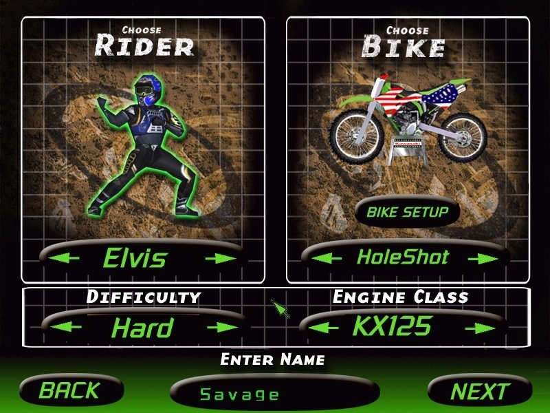 Скриншот из игры Kawasaki Fantasy Motocross под номером 27