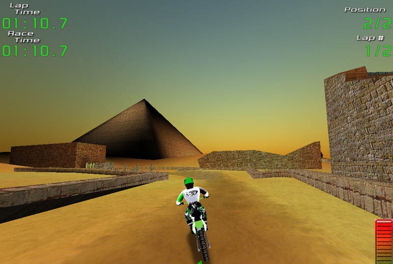 Скриншот из игры Kawasaki Fantasy Motocross под номером 6
