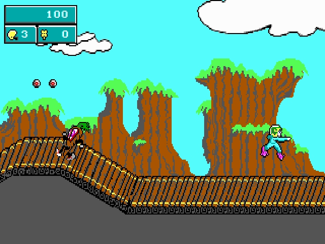 Скриншот из игры Keen Dreams под номером 1