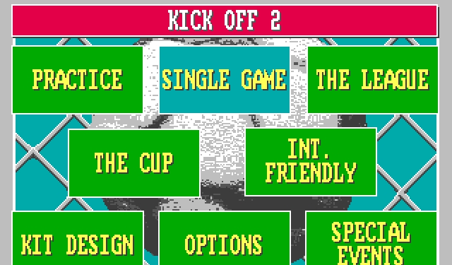 Скриншот из игры Kick Off 2 под номером 4