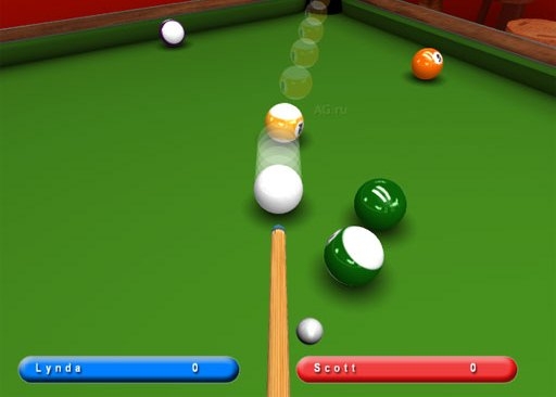 Скриншот из игры Kick Shot Pool под номером 3