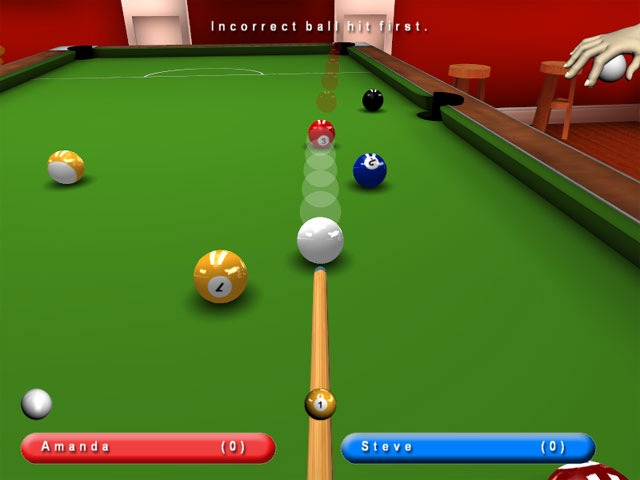 Скриншот из игры Kick Shot Pool под номером 5