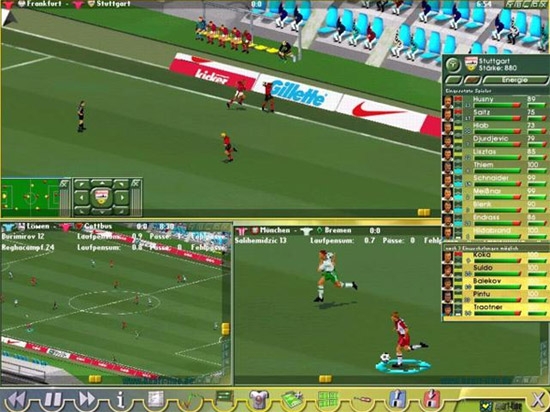 Скриншот из игры Kicker Fussball Manager 2 под номером 1