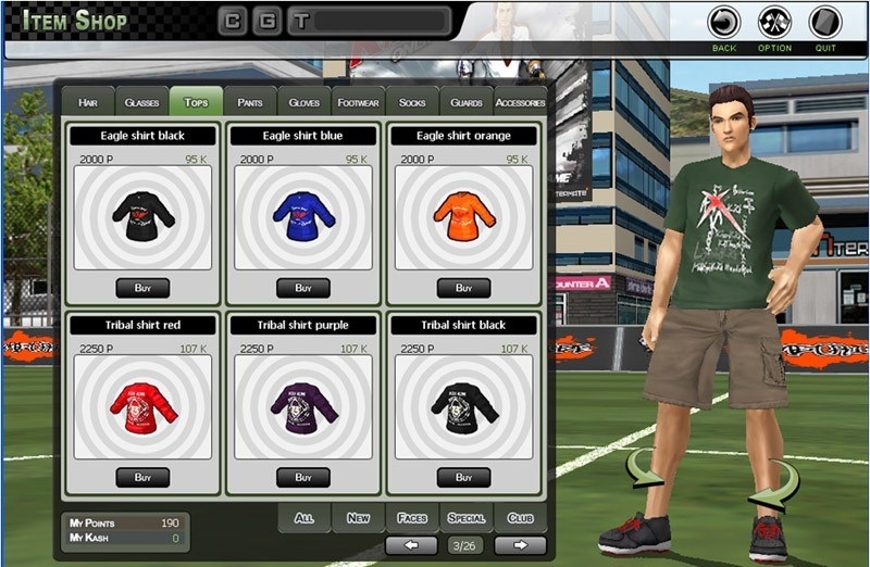 Скриншот из игры Kicks Online под номером 16