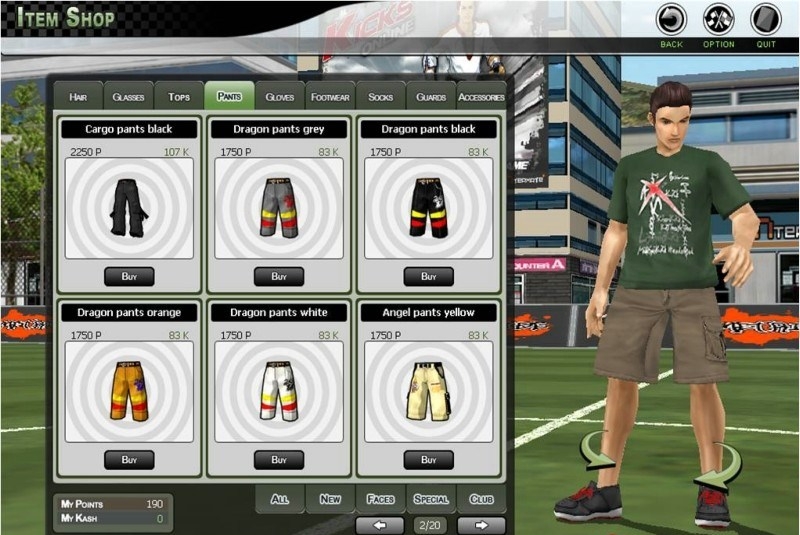 Скриншот из игры Kicks Online под номером 30
