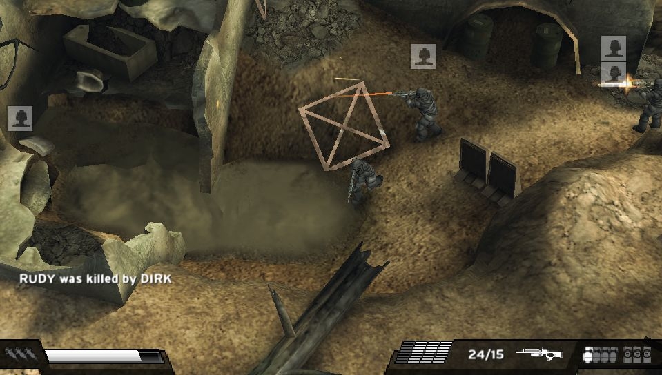 Скриншот из игры Killzone: Liberation под номером 23