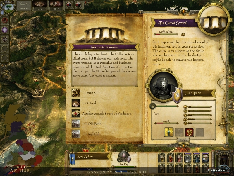 Скриншот из игры King Arthur: The Role-playing Wargame под номером 36
