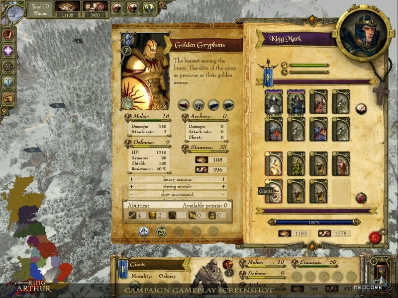 Скриншот из игры King Arthur: The Role-playing Wargame под номером 40