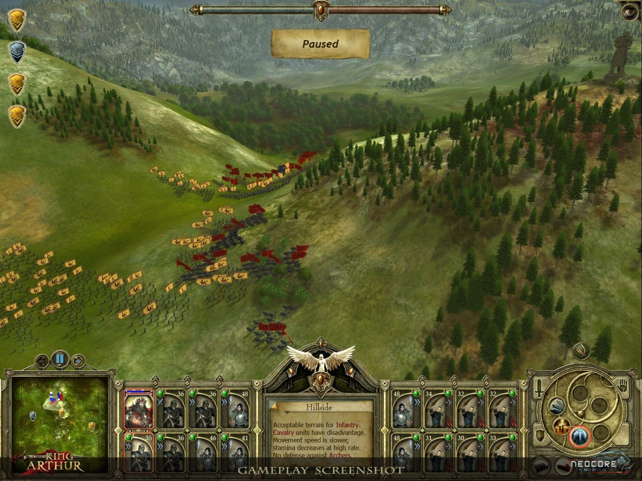 Скриншот из игры King Arthur: The Role-playing Wargame под номером 51