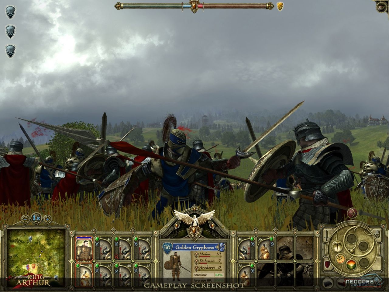 Скриншот из игры King Arthur: The Role-playing Wargame под номером 53