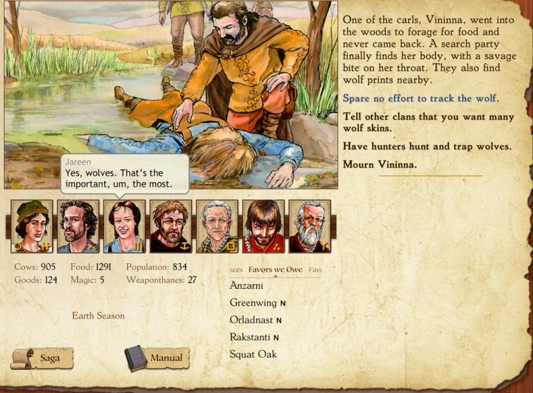Скриншот из игры King of Dragon Pass под номером 10