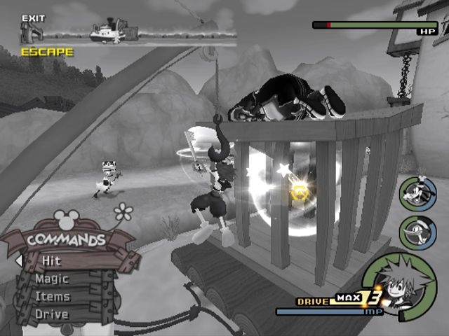 Скриншот из игры Kingdom Hearts II под номером 2