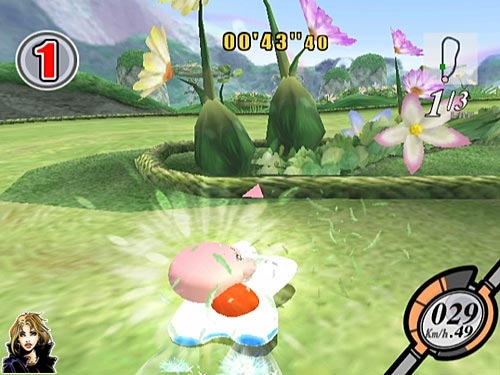Скриншот из игры Kirby Air Ride под номером 15