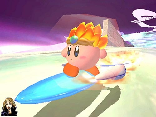 Скриншот из игры Kirby Air Ride под номером 3