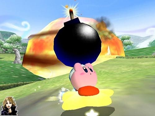 Скриншот из игры Kirby Air Ride под номером 4