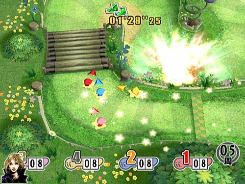 Скриншот из игры Kirby Air Ride под номером 6