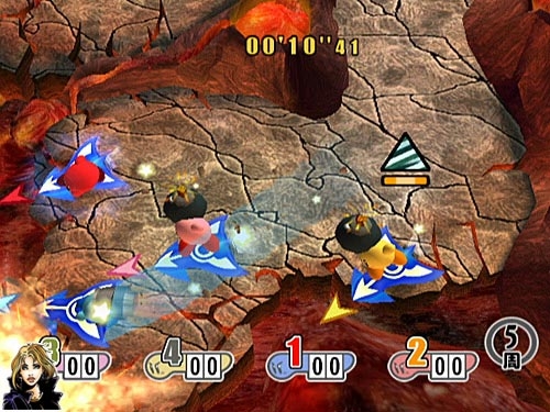 Скриншот из игры Kirby Air Ride под номером 8