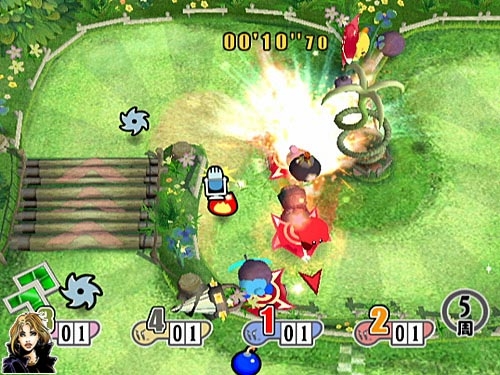 Скриншот из игры Kirby Air Ride под номером 9