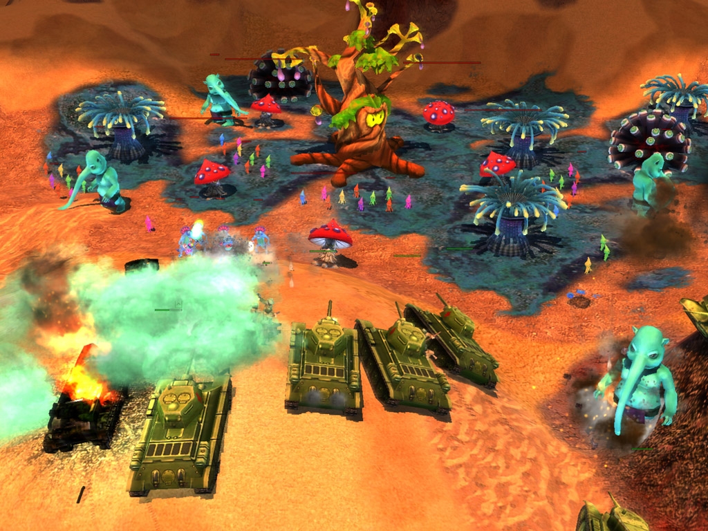 Скриншот из игры Stalin vs. Martians под номером 1