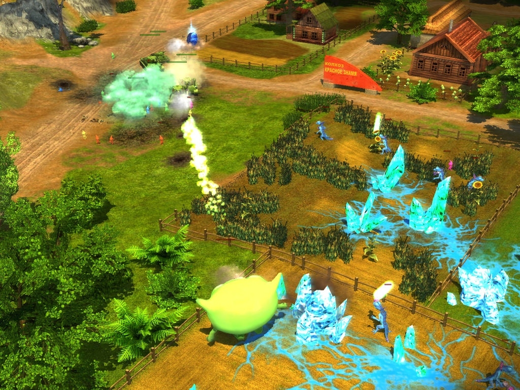Скриншот из игры Stalin vs. Martians под номером 11