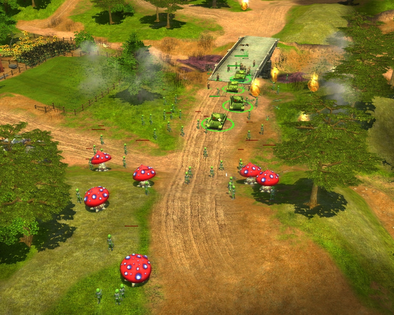 Скриншот из игры Stalin vs. Martians под номером 15
