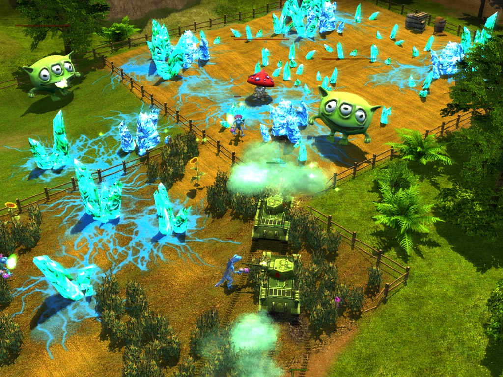 Скриншот из игры Stalin vs. Martians под номером 3