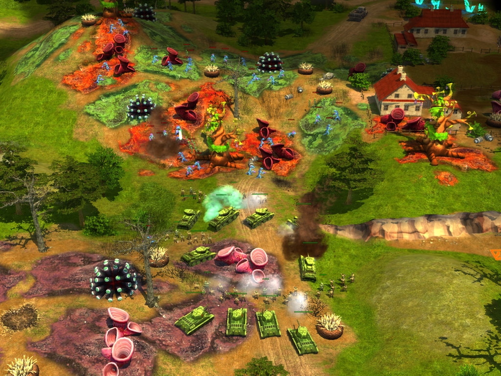 Скриншот из игры Stalin vs. Martians под номером 4