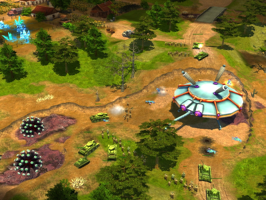 Скриншот из игры Stalin vs. Martians под номером 6