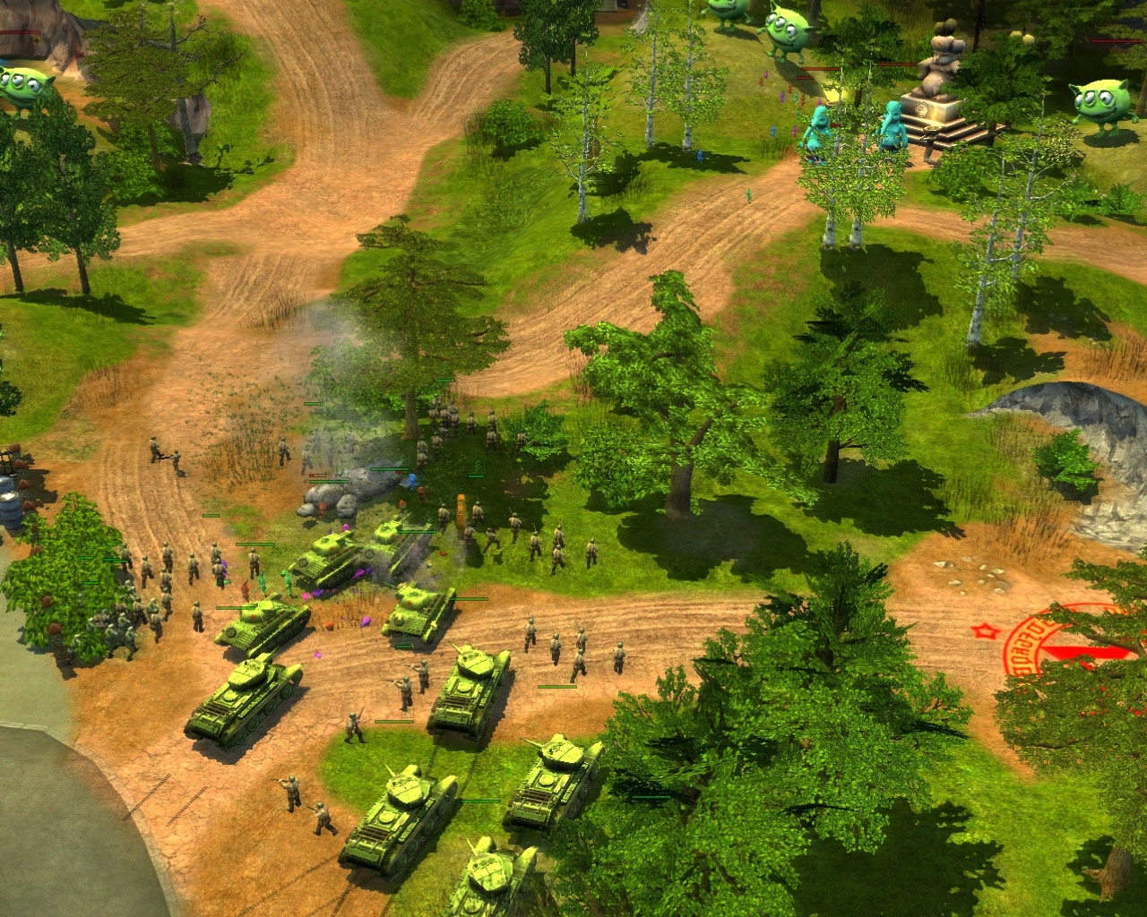 Скриншот из игры Stalin vs. Martians под номером 9