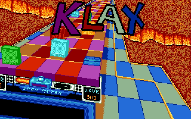 Скриншот из игры Klax под номером 1