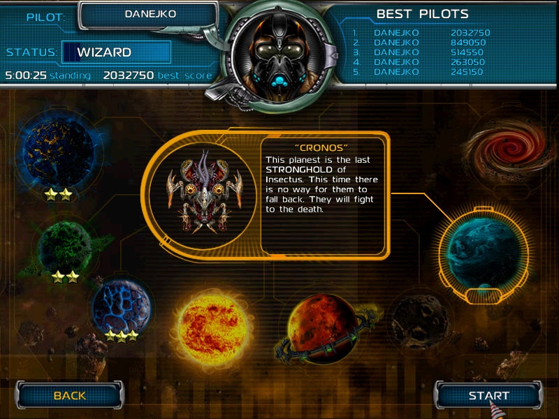 Скриншот из игры Star Defender 3 под номером 10