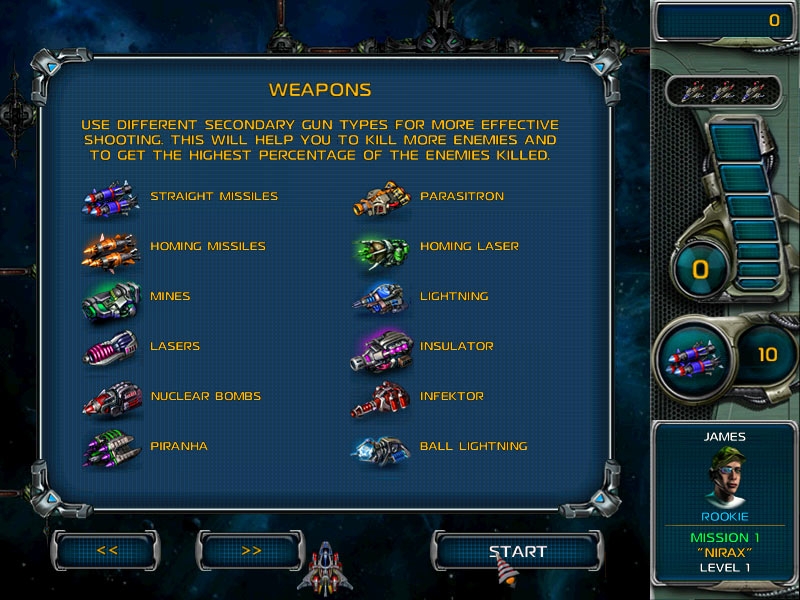 Скриншот из игры Star Defender 3 под номером 11