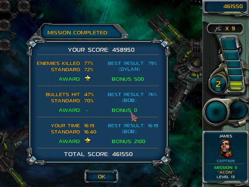 Скриншот из игры Star Defender 3 под номером 3