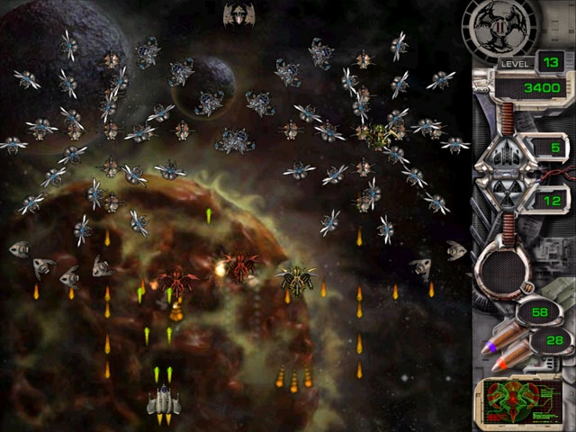 Скриншот из игры Star Defender 2 под номером 6