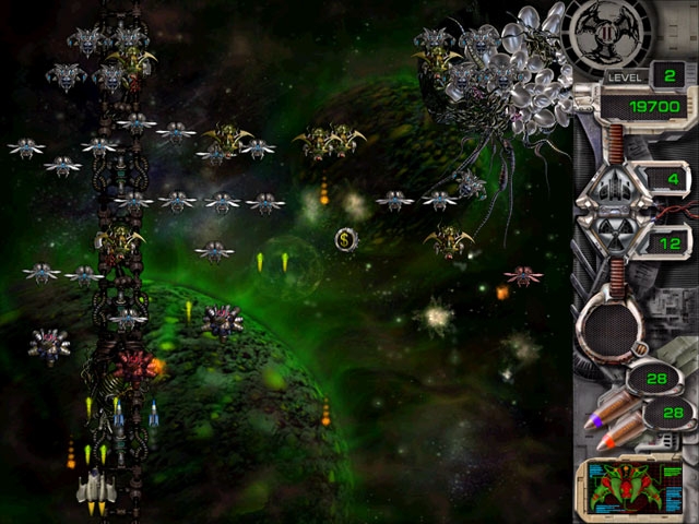 Скриншот из игры Star Defender 2 под номером 7