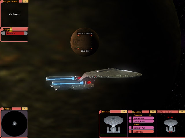 Скриншот из игры Star Trek: Bridge Commander под номером 11