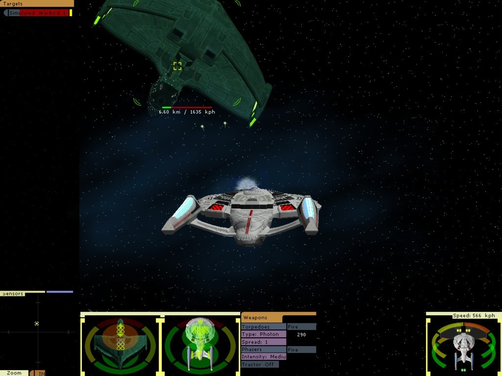 Скриншот из игры Star Trek: Bridge Commander под номером 13