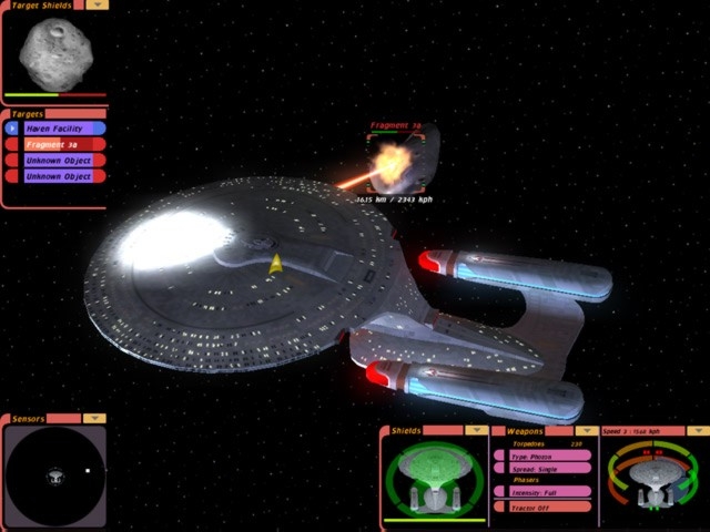 Скриншот из игры Star Trek: Bridge Commander под номером 14