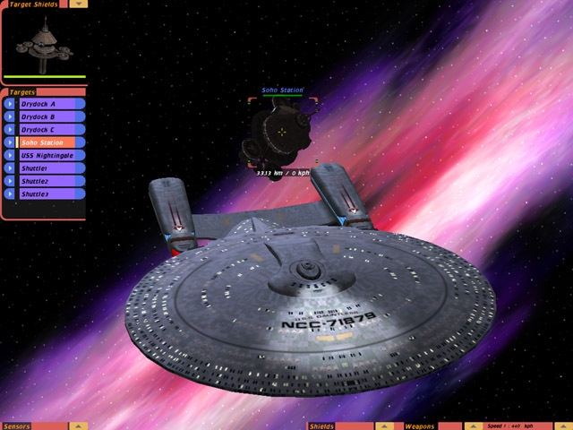 Скриншот из игры Star Trek: Bridge Commander под номером 6