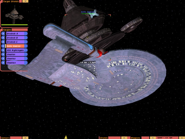 Скриншот из игры Star Trek: Bridge Commander под номером 8