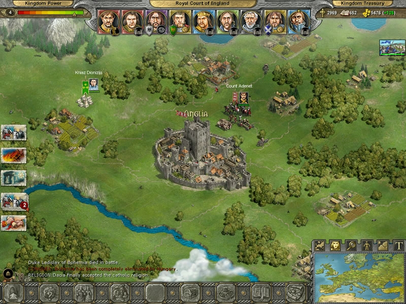 Скриншот из игры Knights of Honor под номером 10
