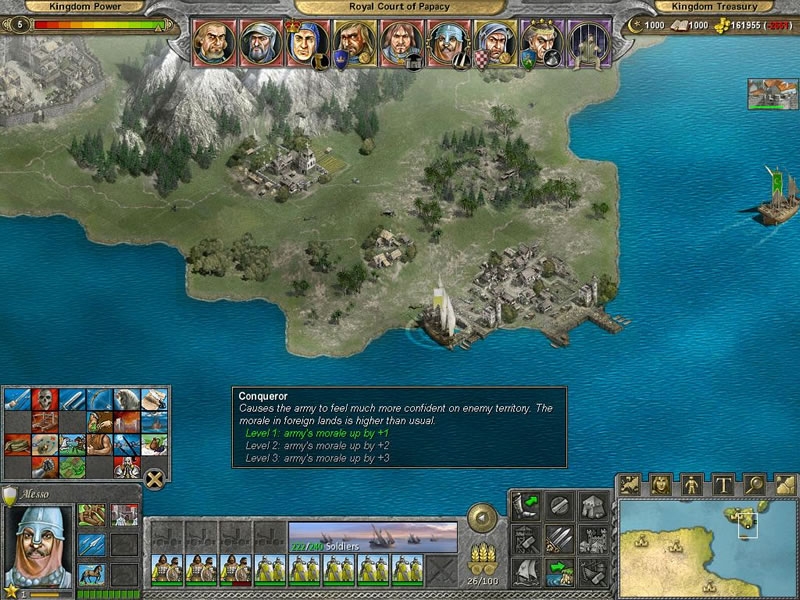 Скриншот из игры Knights of Honor под номером 2