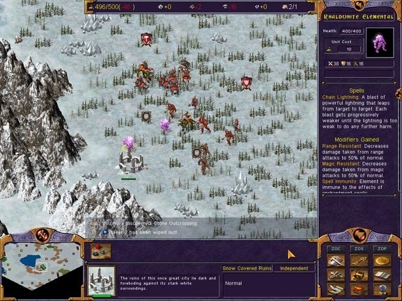 Скриншот из игры Kohan: Ahriman