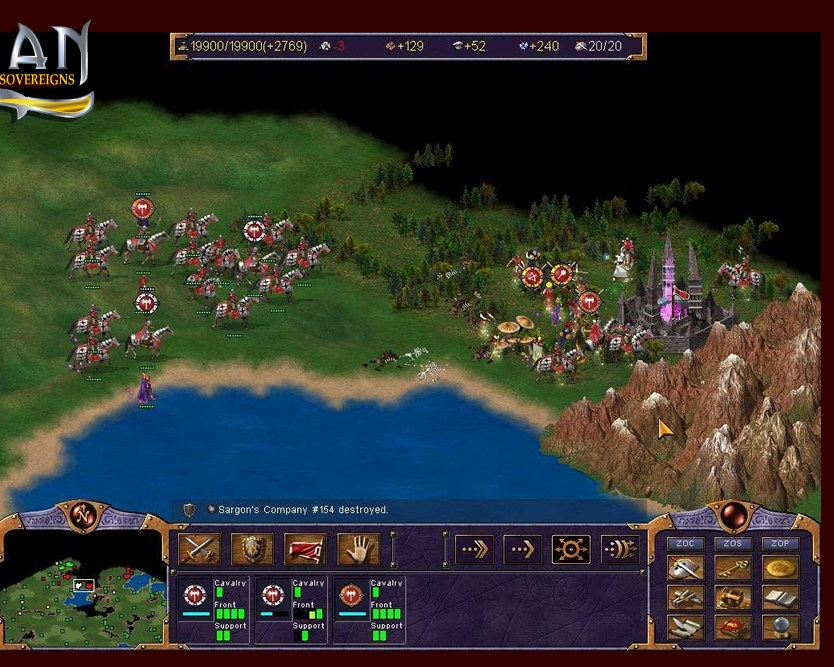 Скриншот из игры Kohan: Immortal Sovereigns под номером 10